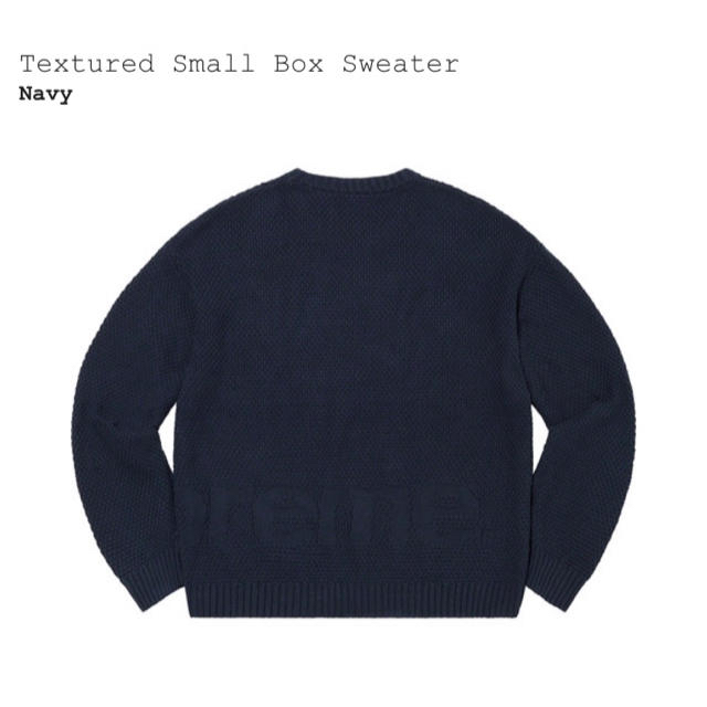 Supreme(シュプリーム)のsupreme  Textured Small Box Sweater S メンズのトップス(ニット/セーター)の商品写真