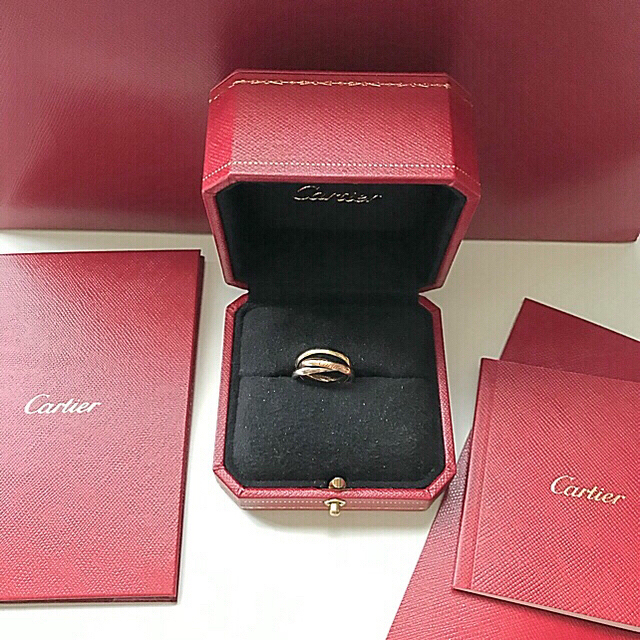 Cartier(カルティエ)のカルティエ　トリニティリング　 レディースのアクセサリー(リング(指輪))の商品写真