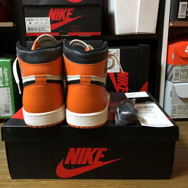 NIKE(ナイキ)のJordan1 reverse shattered backboard 26cm メンズの靴/シューズ(スニーカー)の商品写真