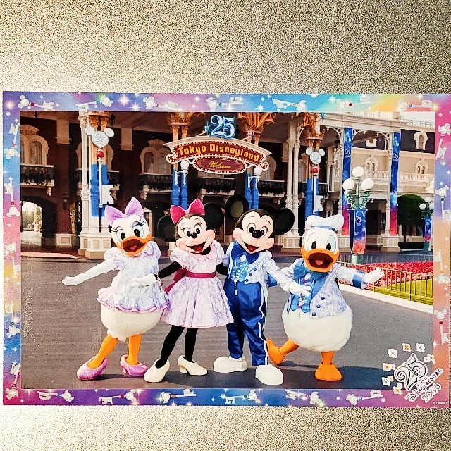 超爆安 25周年 フォト スペシャル Tdl ディズニー 美術品 アンティーク Hlt No