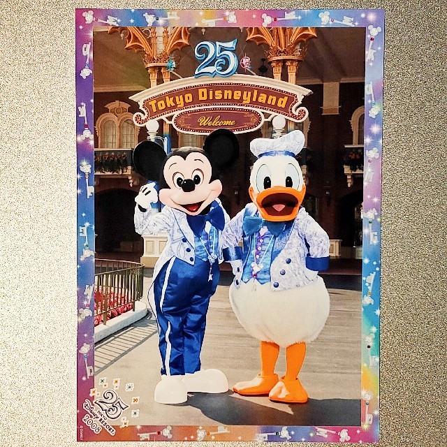 超爆安 25周年 フォト スペシャル Tdl ディズニー 美術品 アンティーク Hlt No