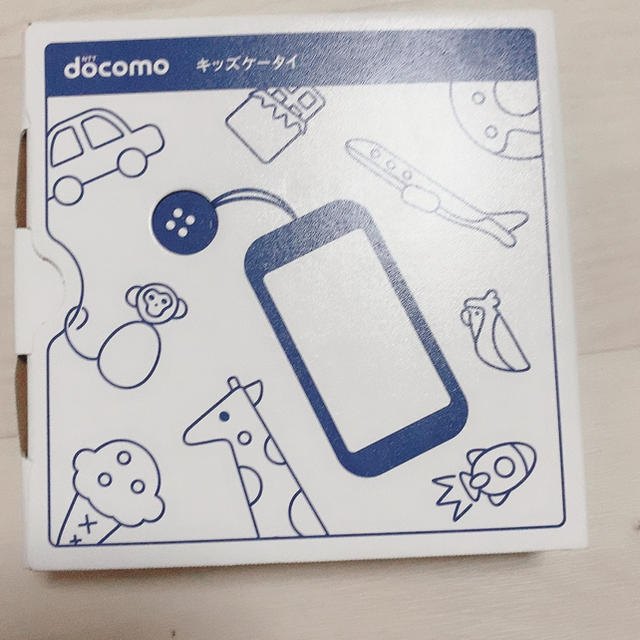 NTTdocomo(エヌティティドコモ)のdocomo キッズ携帯　SH-03M今だけ値引き！！ スマホ/家電/カメラのスマートフォン/携帯電話(携帯電話本体)の商品写真