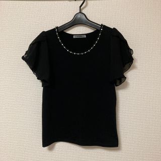 ナイスクラップ(NICE CLAUP)のフリルTシャツ･:*+.(Tシャツ(半袖/袖なし))