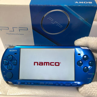 ★極美品‼︎ PSP-3000 VIBRANT BLUE 付属品完備！送料込