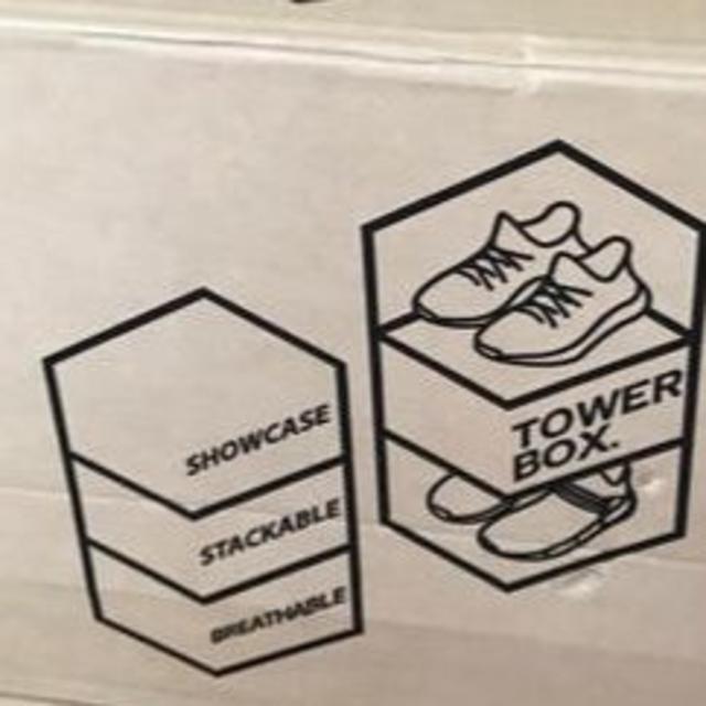 新品未使用 TOWER BOX CLEAR シューズボックス 2