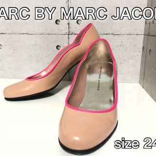 マークバイマークジェイコブス(MARC BY MARC JACOBS)のエナメルパンプス&サーモンピンク MARC BY MARC JACOBS(ハイヒール/パンプス)