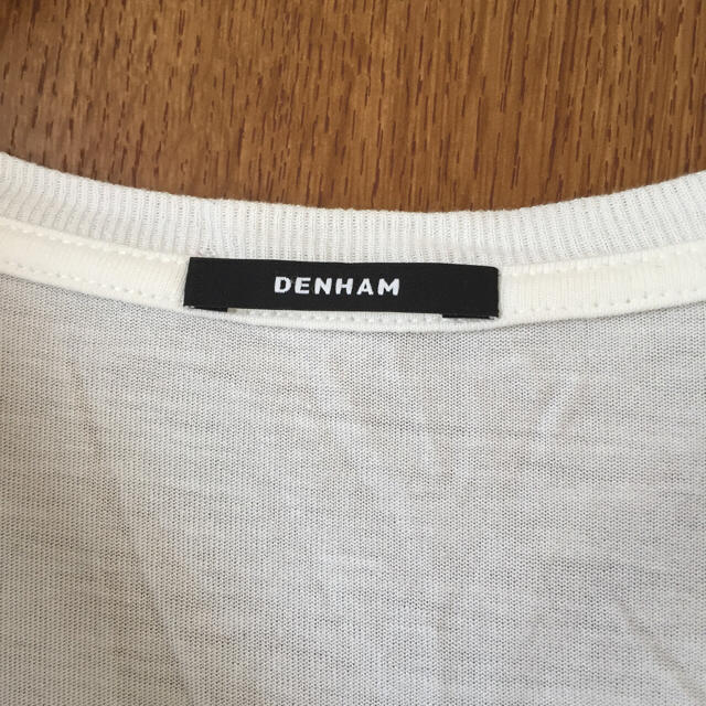 DENHAM(デンハム)の値下げDENHAM白T美品デンハム レディースのトップス(Tシャツ(半袖/袖なし))の商品写真