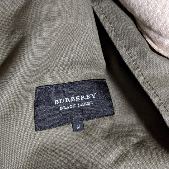 BURBERRY BLACK LABEL - BURBERRYブラックレーベル ボアライナー付モッズコートの通販