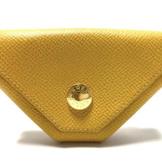 エルメス(Hermes)のエルメス コインケース美品  イエロー(コインケース)