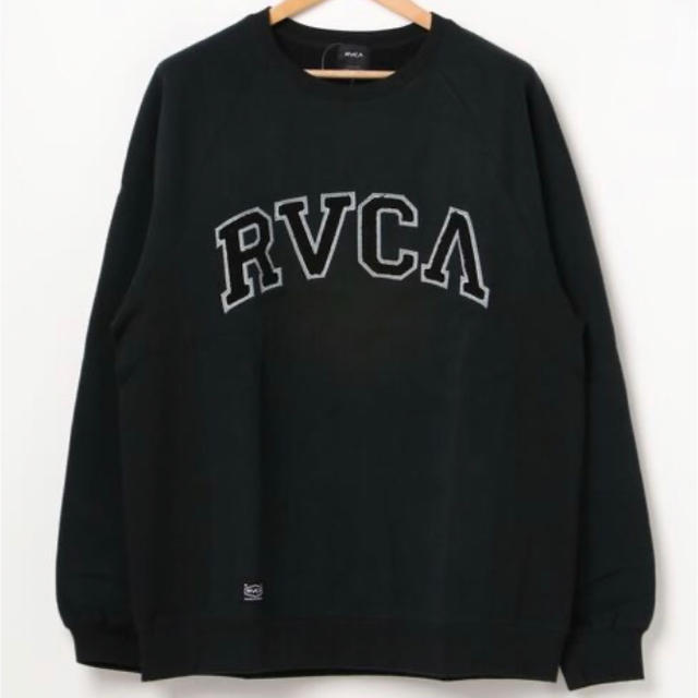 スウェット新品 RVCA ルーカ L ユニバーシティ クルー スウェット トレーナー