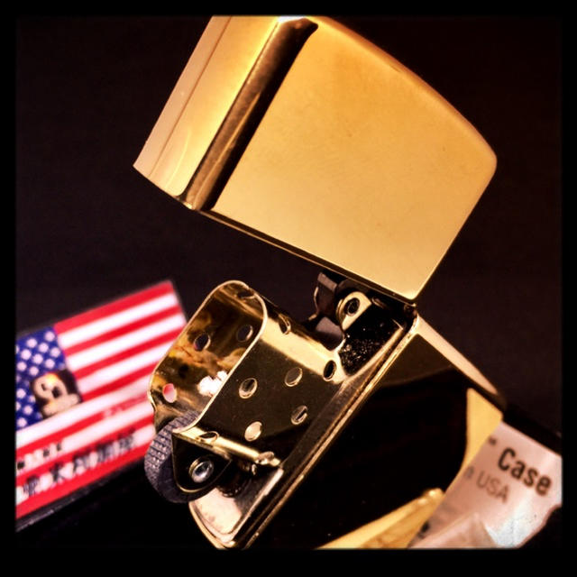 ZIPPO(ジッポー)のチューニングZippo ⚡️Armor #169 Solid-Brass メンズのファッション小物(タバコグッズ)の商品写真