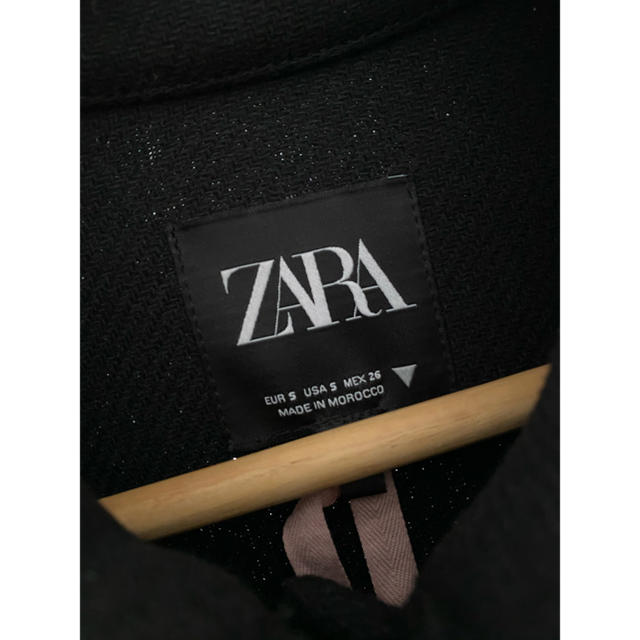 ZARA(ザラ)の【ほぼ新品・即日発送】値下げ！ZARA ウール混シャツジャケット レディースのジャケット/アウター(ロングコート)の商品写真