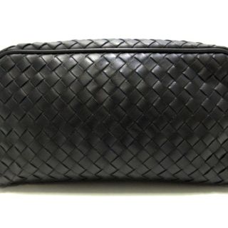 ボッテガヴェネタ(Bottega Veneta)のボッテガヴェネタ セカンドバッグ美品  黒(セカンドバッグ/クラッチバッグ)