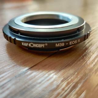 K&F ライカ Leica L39/M39レンズ EOS RF アダプター(その他)
