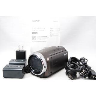 ソニー(SONY)のSONY HDR-CX680 ブロンズブラウン バッテリー2個付(ビデオカメラ)