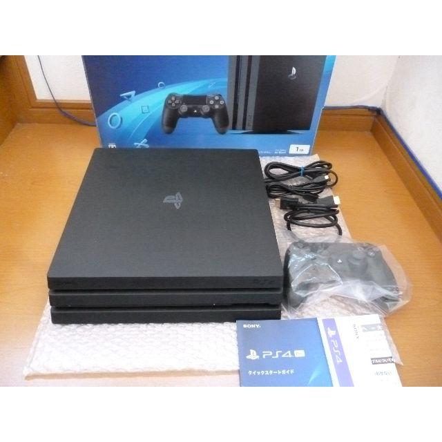 ほぼ未使用品★保証付★PS4 Pro★CUH-7200B B01★ブラック★