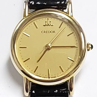 セイコー(SEIKO)の仕上済☆SEIKO☆クレドール☆14KT☆7371-0080☆クォーツ☆(腕時計)