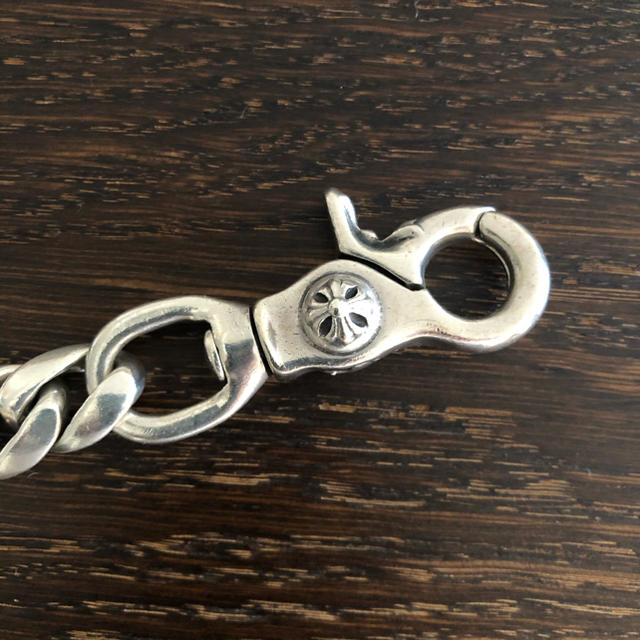CHROME HEARTS クラシックウォレットチェーン ショート 1クリップ - 1