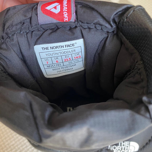 THE NORTH FACE(ザノースフェイス)のノースフェイス　ヌプシ　スノーブーツ　14cm  ブラック キッズ/ベビー/マタニティのベビー靴/シューズ(~14cm)(ブーツ)の商品写真