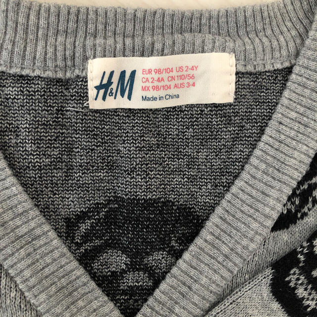 H&M(エイチアンドエム)のゆうあき'sshop様専用 キッズ/ベビー/マタニティのキッズ服男の子用(90cm~)(カーディガン)の商品写真