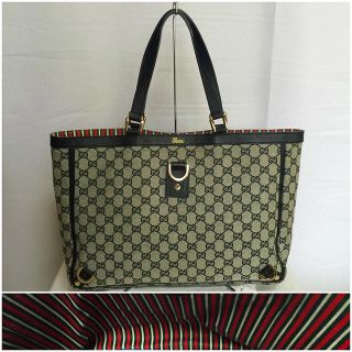 グッチ(Gucci)の微訳極美 アビーライン GG トート (トートバッグ)