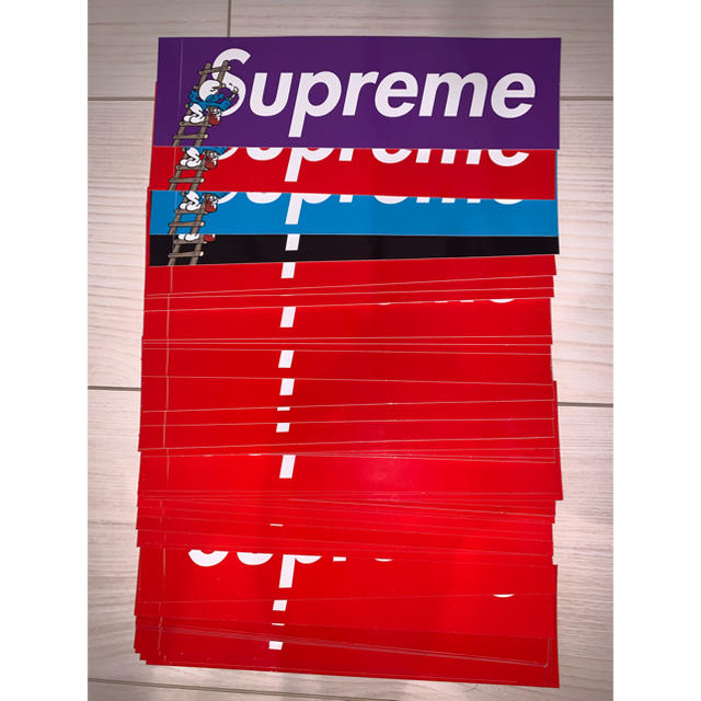 supreme スマーフ ステッカーセット