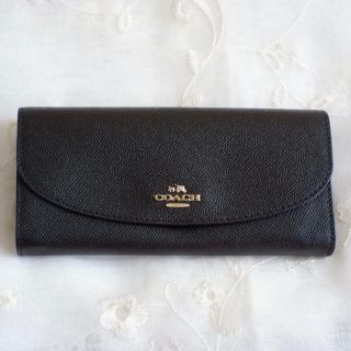 コーチ(COACH)の【箱なし】コーチ COACH 長財布 黒(財布)