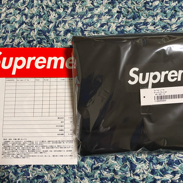 Supreme(シュプリーム)のSupreme Box Logo L/S Tee XL メンズのトップス(Tシャツ/カットソー(七分/長袖))の商品写真