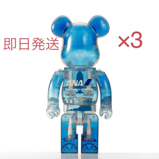 BE＠RBRICK for ANA ブルースカイ 100% & 400%の通販 by