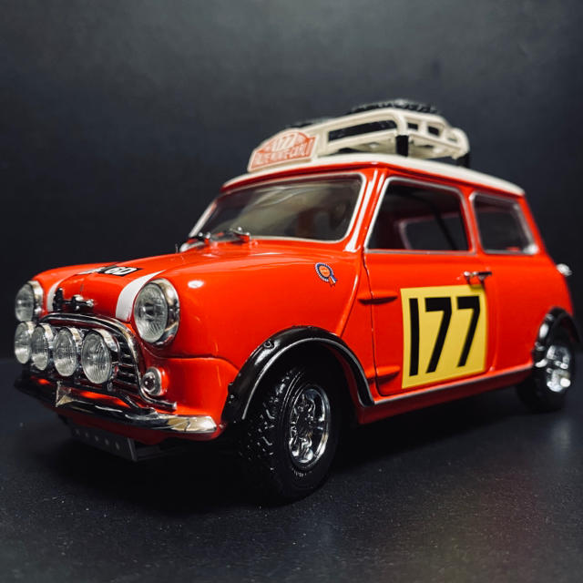 Rover - 1/18 京商 モーリス ミニクーパー S Mk-1 モンテカルロラリー