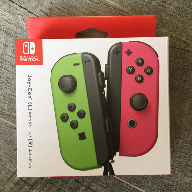 Switch ジョイコン ネオングリーン ピンク 任天堂 新品未使用