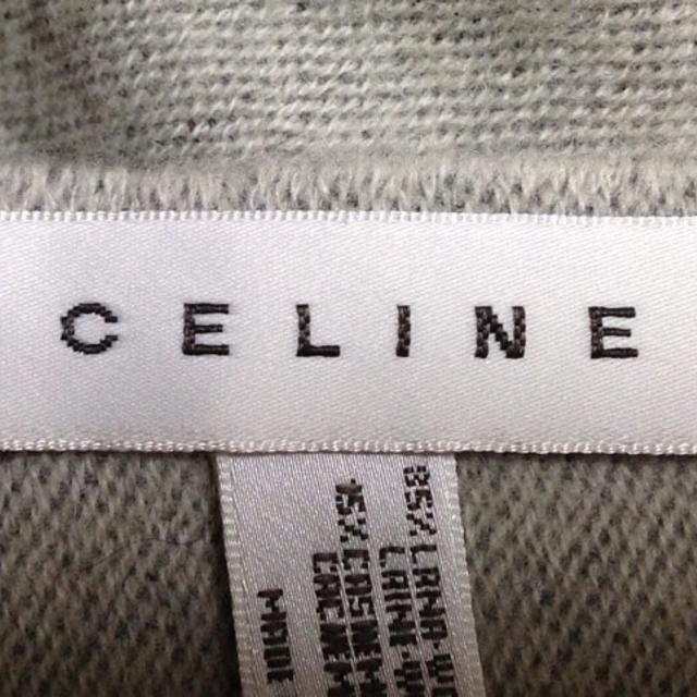 celine(セリーヌ)のセリーヌ マフラー グレー×ライトグレー レディースのファッション小物(マフラー/ショール)の商品写真