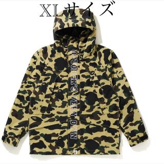 APE BAPE CAMO 迷彩　スノボジャケット　パーカー　XL