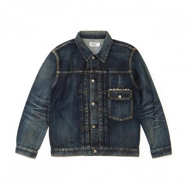 FRAGMENT(フラグメント)のfragment × sequel dameged denim jacket  メンズのジャケット/アウター(Gジャン/デニムジャケット)の商品写真