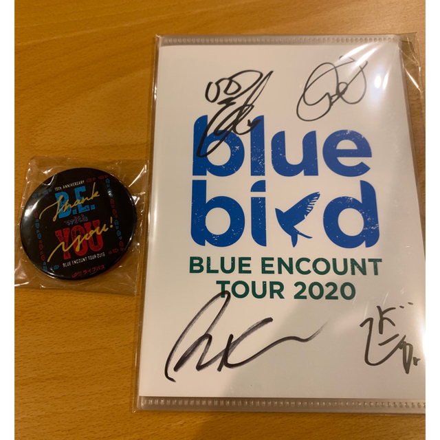 BLUE ENCOUNT  blue bird 2020 サイン