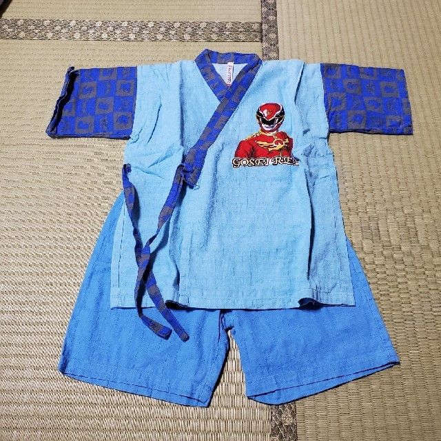 BANDAI(バンダイ)の戦隊甚平 キッズ/ベビー/マタニティのキッズ服男の子用(90cm~)(甚平/浴衣)の商品写真