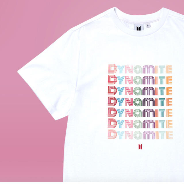 公式　BTS  DYNamITE ロゴTシャツ 黒