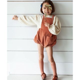 キャラメルベビー&チャイルド(Caramel baby&child )の10/21限定値下げ！♡未使用6-7ysoorploomお袖ぽわんニット♡(ニット)