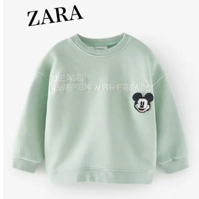 ZARA KIDS(ザラキッズ)のZARA トレーナー　スウェット　74cm 6-9か月 キッズ/ベビー/マタニティのベビー服(~85cm)(トレーナー)の商品写真