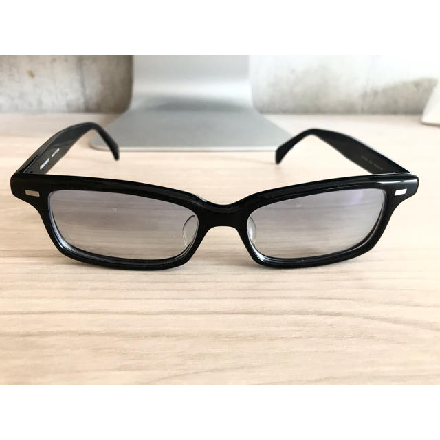 GIORGIO ARMANI 定番黒セル メガネフレーム - サングラス/メガネ