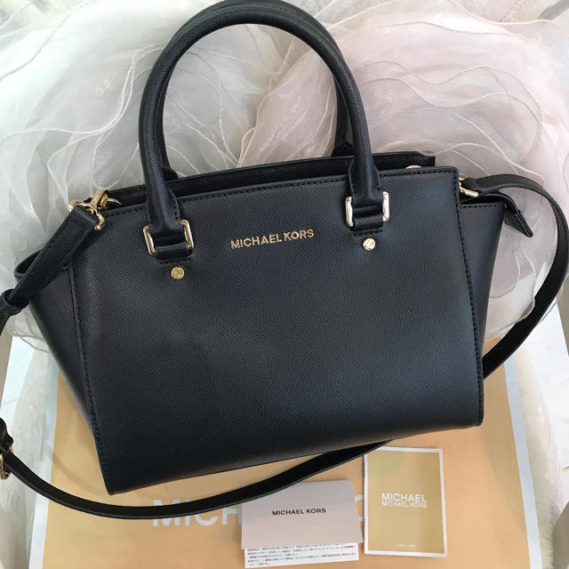 ☆新品☆マイケルコース ショルダーバッグ ハンドバッグ セルマ 黒