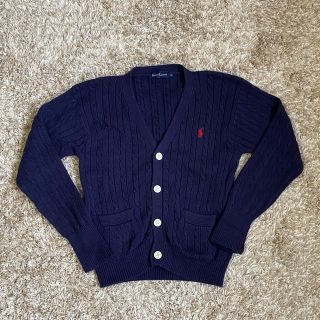 ラルフローレン(Ralph Lauren)の【Ralph Lauren】 カーディガン 子供服 110cm ネイビー(カーディガン)