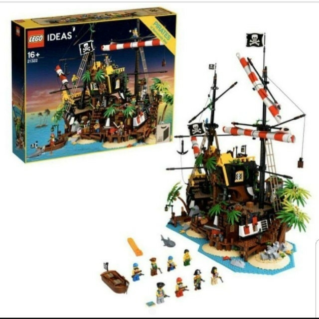 レゴ(LEGO) アイデア 赤ひげ船長の海賊島 21322 大手ECサイト - www