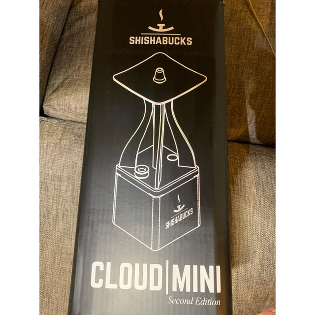 shisha bucks cloud mini redblackシーシャバックス メンズのファッション小物(タバコグッズ)の商品写真