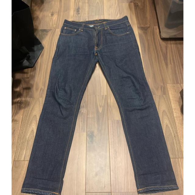 Nudie Jeans(ヌーディジーンズ)のヌーディジーンズ リーンディーン W31L30 Dry 16 Dips メンズのパンツ(デニム/ジーンズ)の商品写真