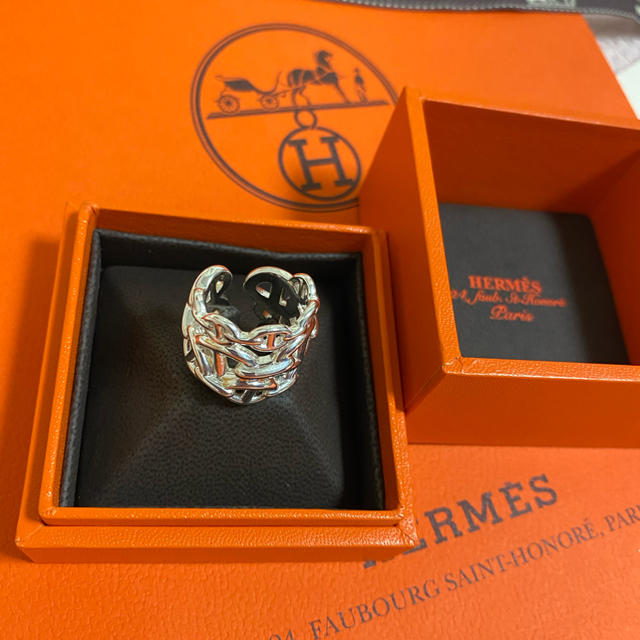 HERMES シェーヌダンクル　リング