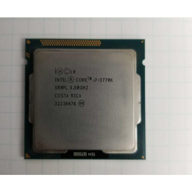 Intel Core i7 3770k商品状態