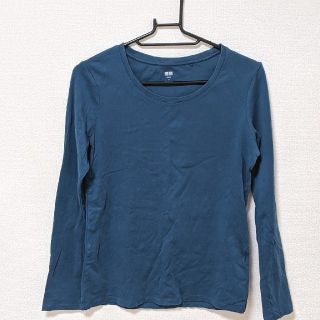 ユニクロ(UNIQLO)のユニクロ　ロングTシャツ　レディース　Mサイズ(シャツ/ブラウス(長袖/七分))