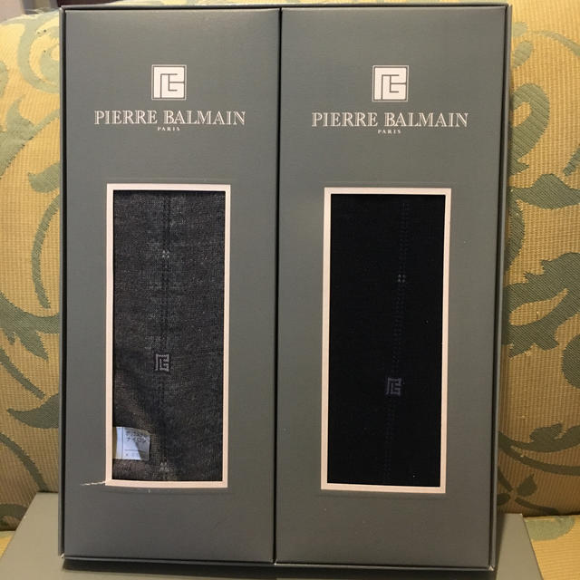 Pierre Balmain(ピエールバルマン)の靴下ソックス　紳士用　二足組　ピエールバルマン メンズのレッグウェア(ソックス)の商品写真