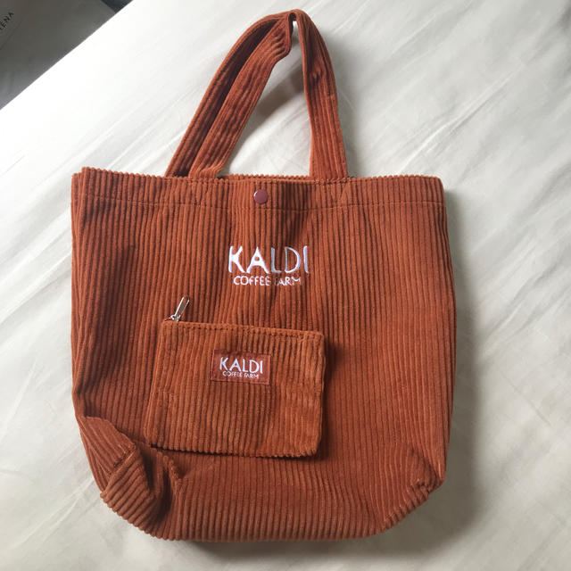 KALDI(カルディ)のYummy様　カルディ　トート　コーデュロイ レディースのバッグ(トートバッグ)の商品写真